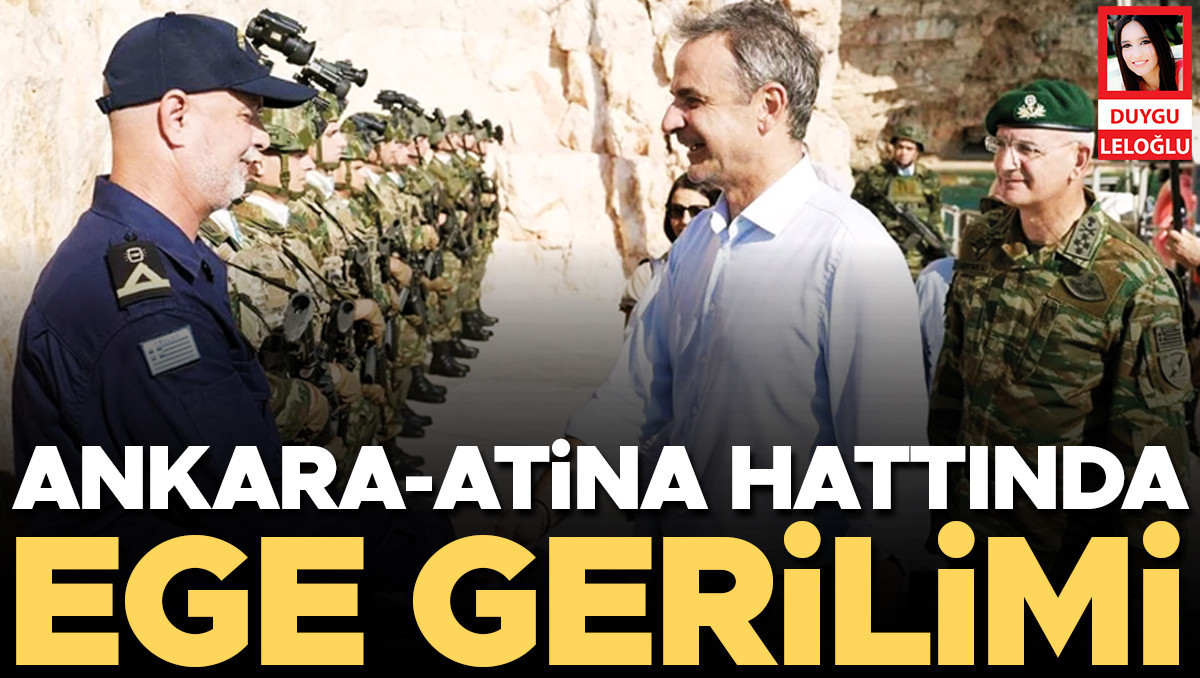 Ankara-Atina hattında Ege gerilimi